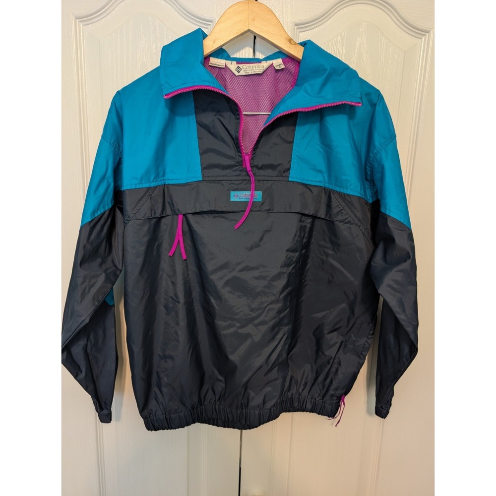 Columbia Windbreaker 
Vintage Pullover Windbreaker women’s small